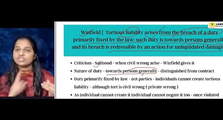 law of torts topic 1
